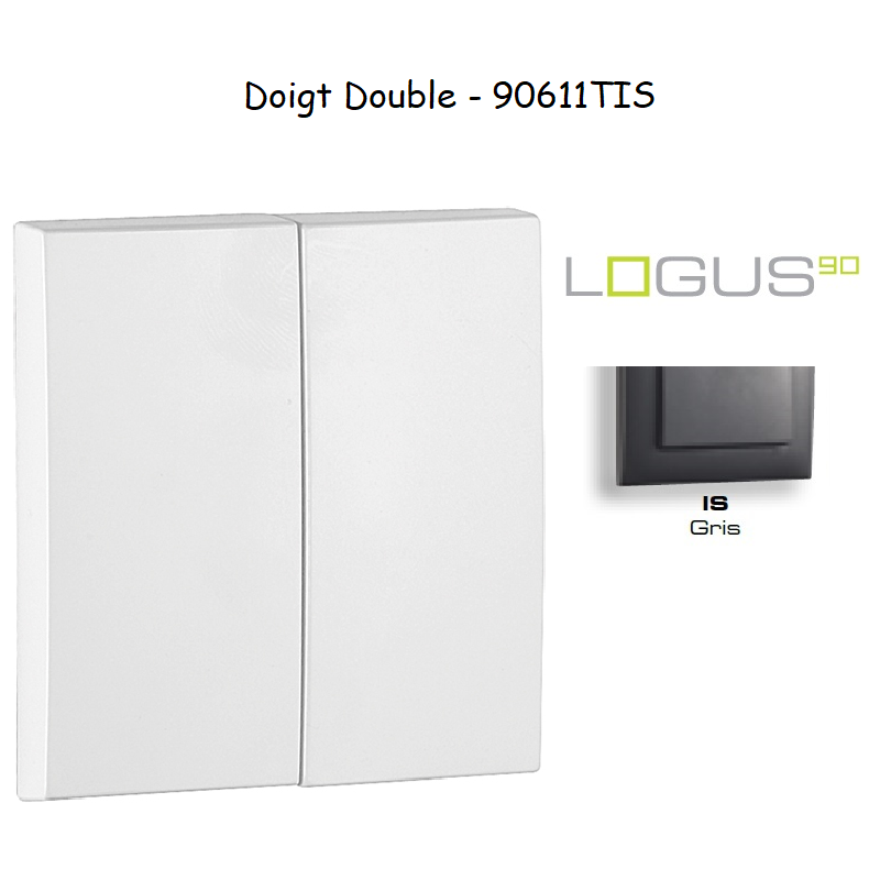Doigt Double LOGUS 90611TIS Gris