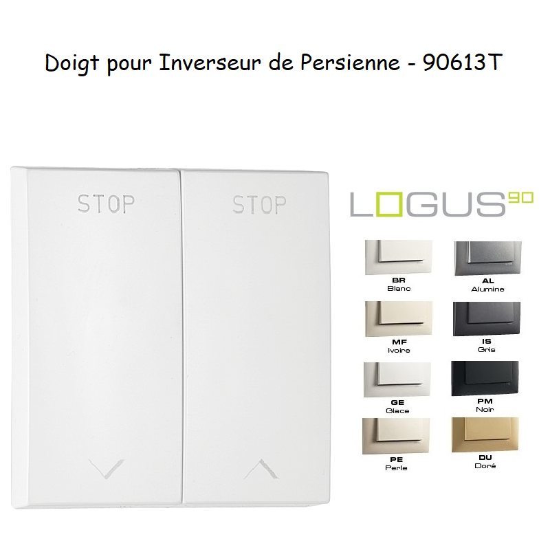 Doigt pour Inverseur de persienne LOGUS 90613T