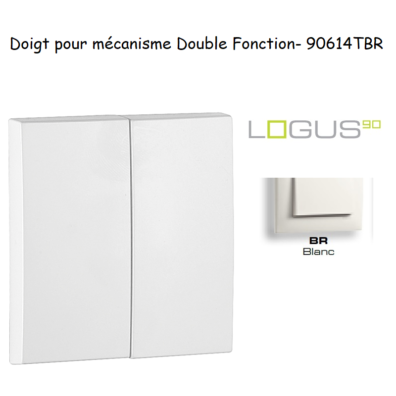 Doigt Double Fonction Logus 90614TBR Blanc