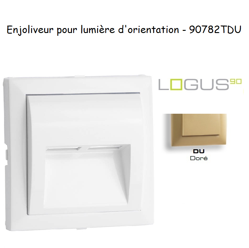 Enjoliveur pour lumière dorientation logus 90 90782TDU Doré