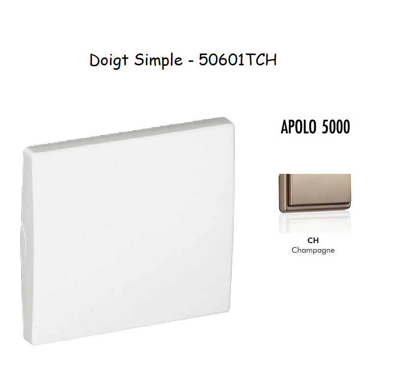 Doigt simple APOLO5000 50601TCH Champagne