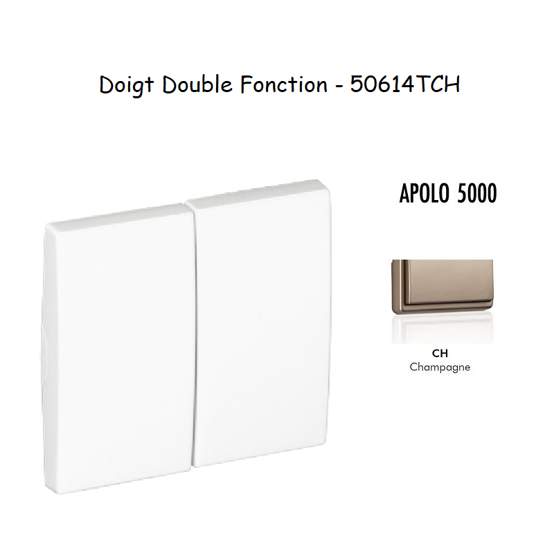 Doigt Double Fonction APOLO5000 50614TCH Champagne