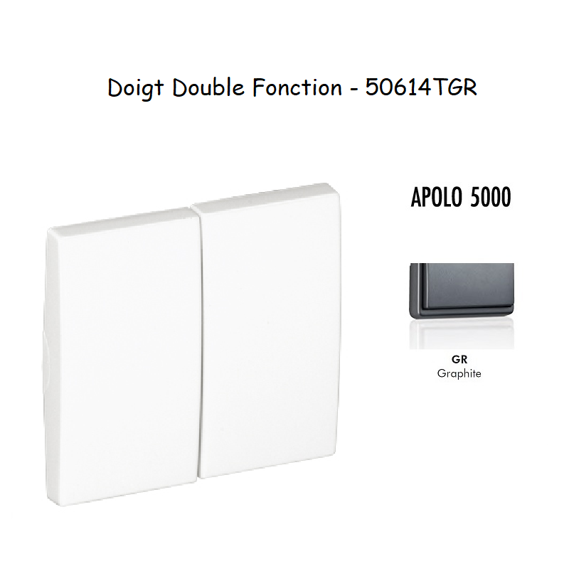 Doigt Double Fonction APOLO5000 50614TGR Graphite