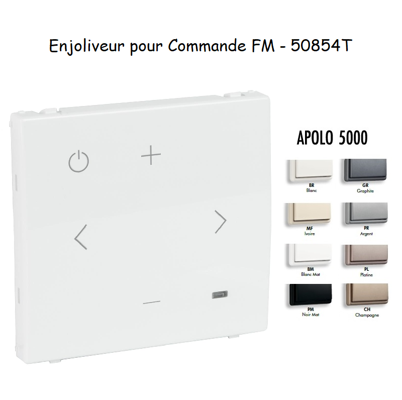Enjoliveur pour Commande FM 50854T