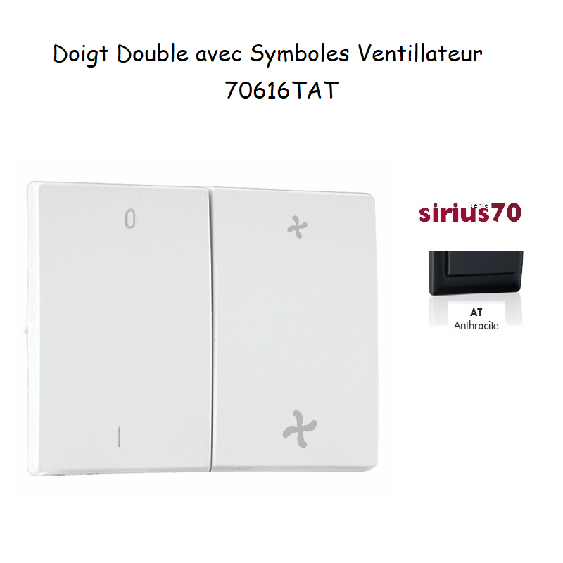 Doigt Double VMC Sirius 70616TAT