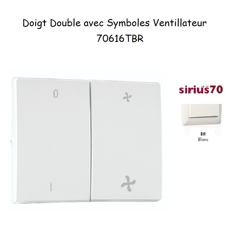 Doigt Double VMC Sirius 70616TBR