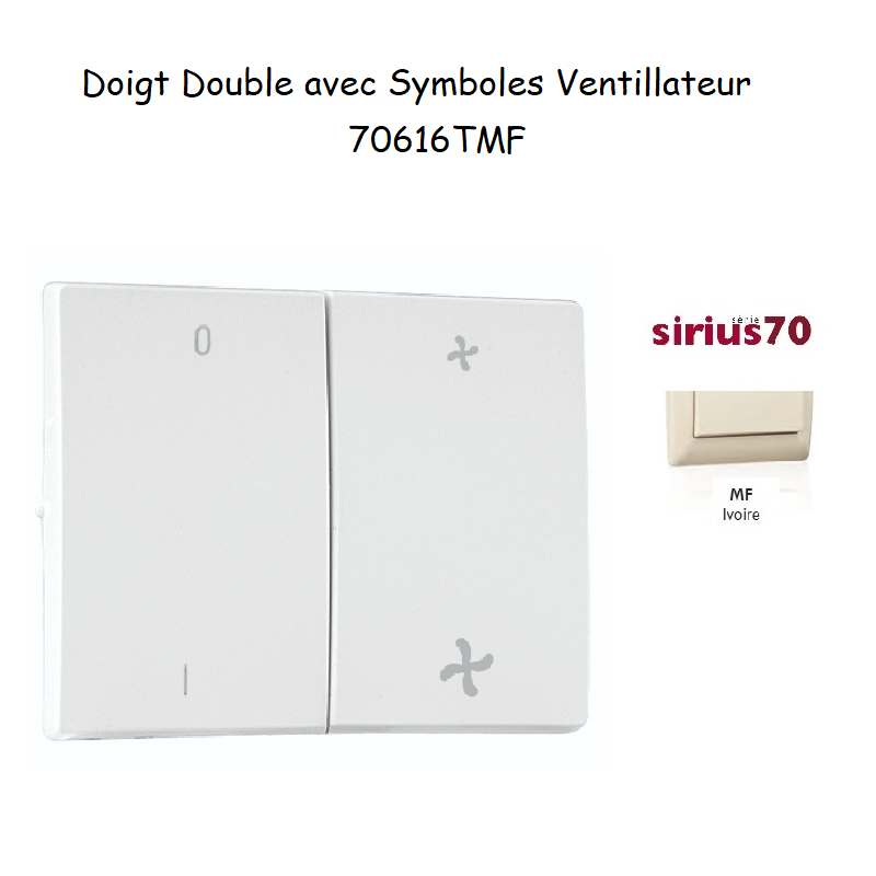 Doigt Double VMC Sirius 70616TMF