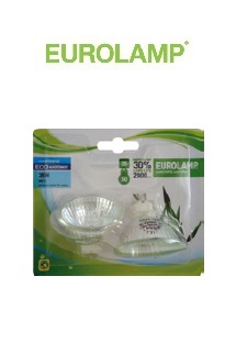 LOT de 2 ampoules HALOGENE GU5,3 Eurolamp