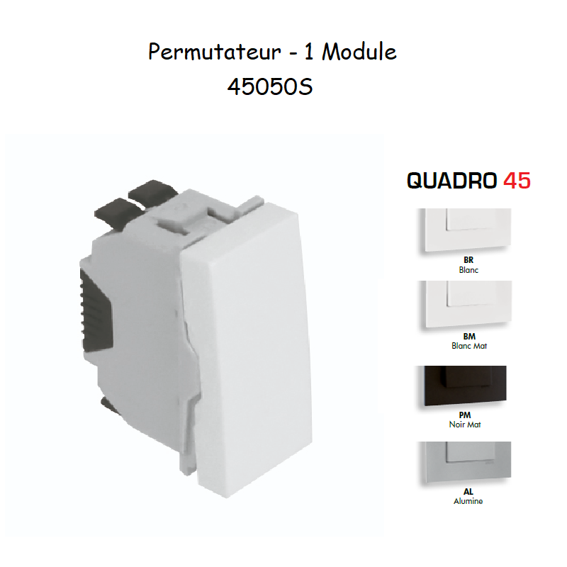 Permutateur 1 module Quadro 45050S