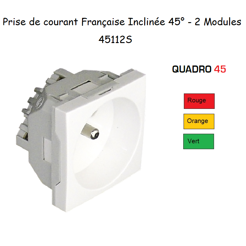 Prise Commutée MK Grise - Montage Surface - 15A - BS 546 - IP2XD - Neuve