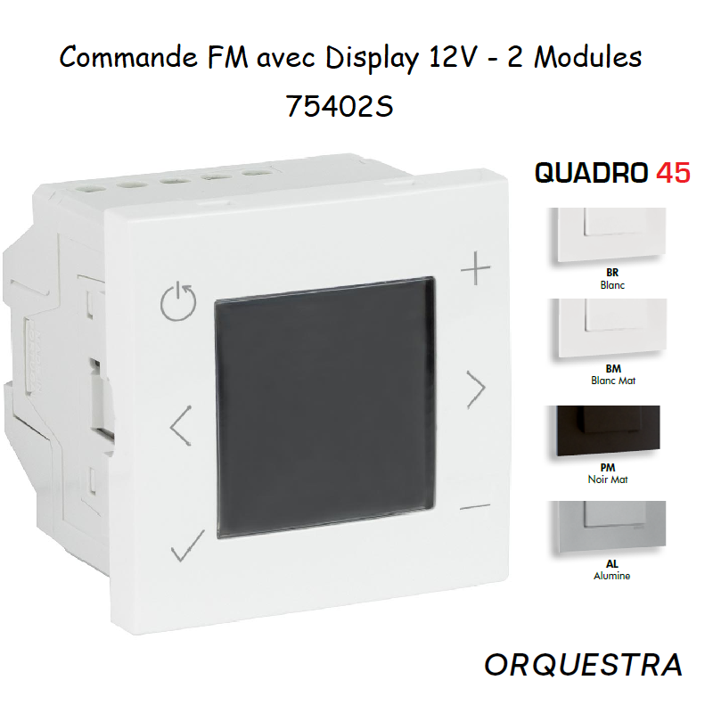 Commande FM avec  12 V 75420S