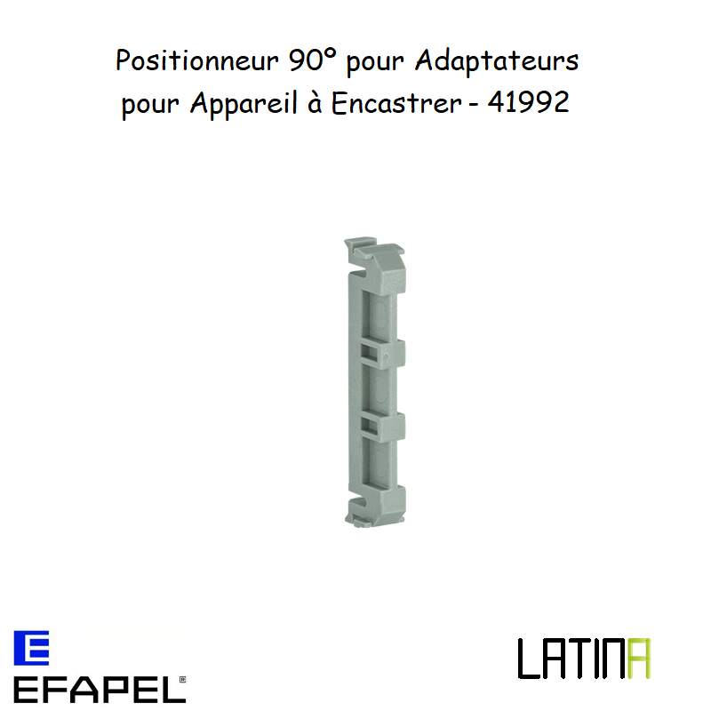 Positionneur 90º pour Adaptateurs pour Appareil à Encastrer 41992