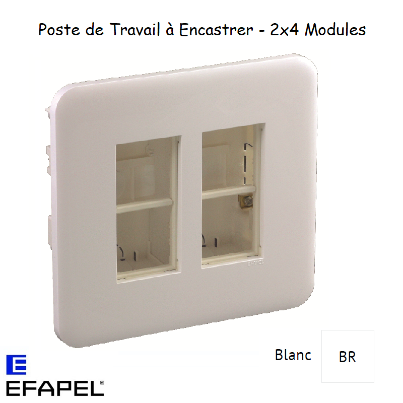 Poste de Travail encastre 83401SBR