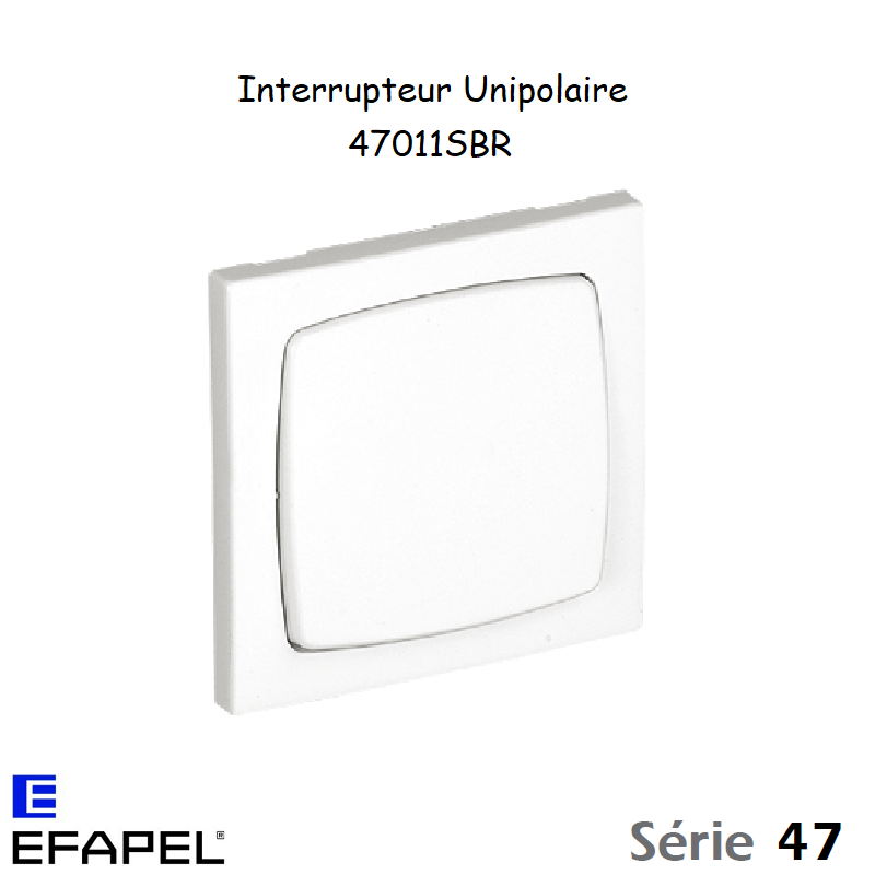 Interrupteur Unipolaire 47011