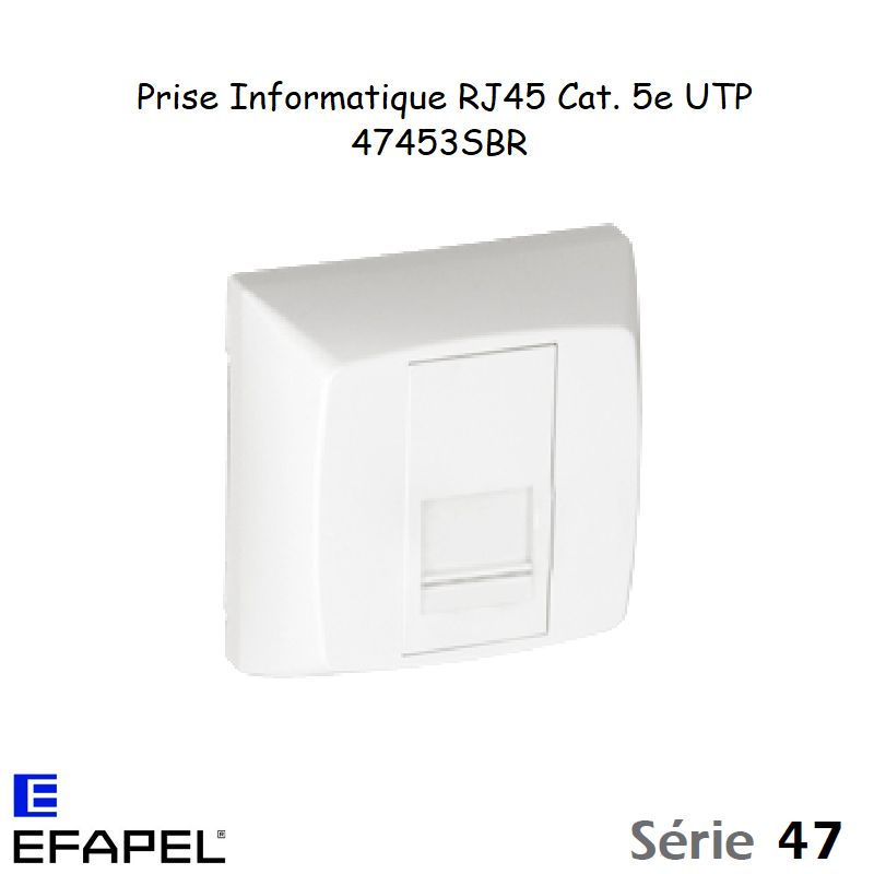 Prise RJ45 Cat. 5e UTP 47453