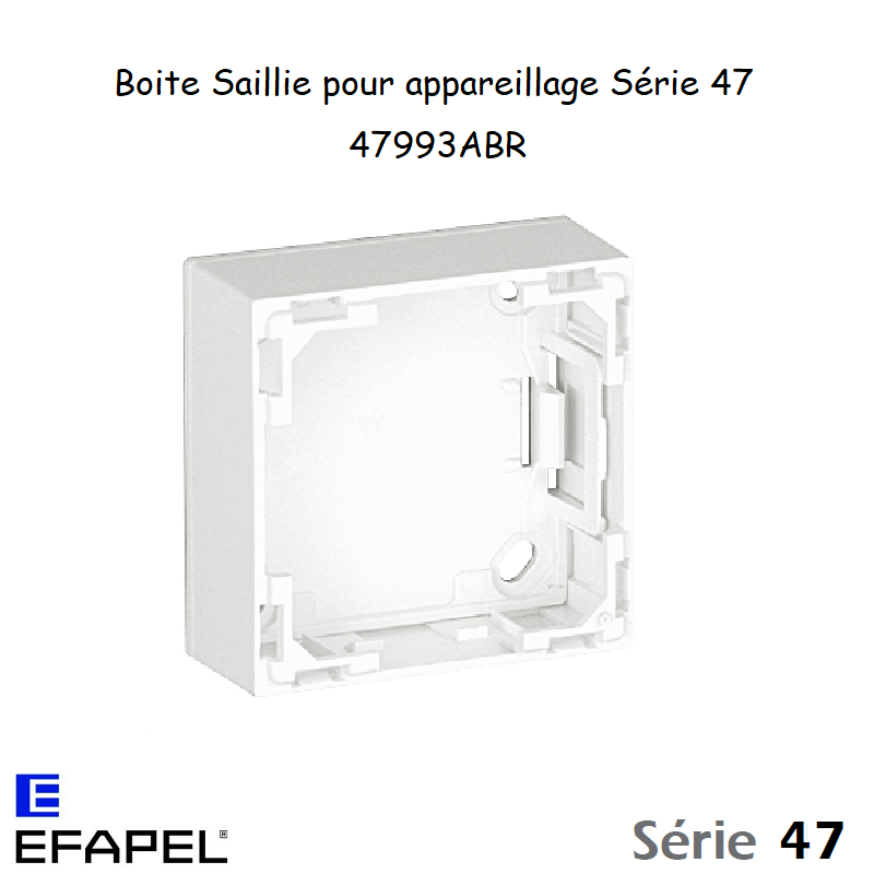Boite 60x60 pour appareil Série 47 47993