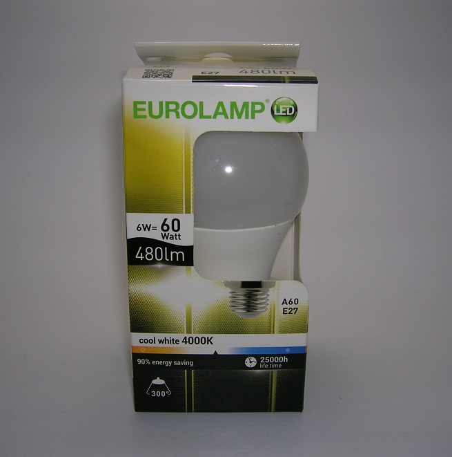 Ampoule LED A60 E27 6W