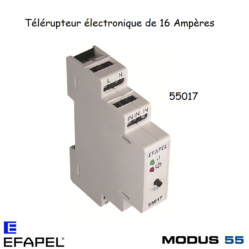 Télérupteur électronique 16A 55017