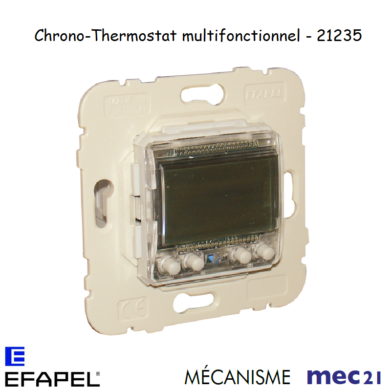Mécanisme chronothermostat mec 21235
