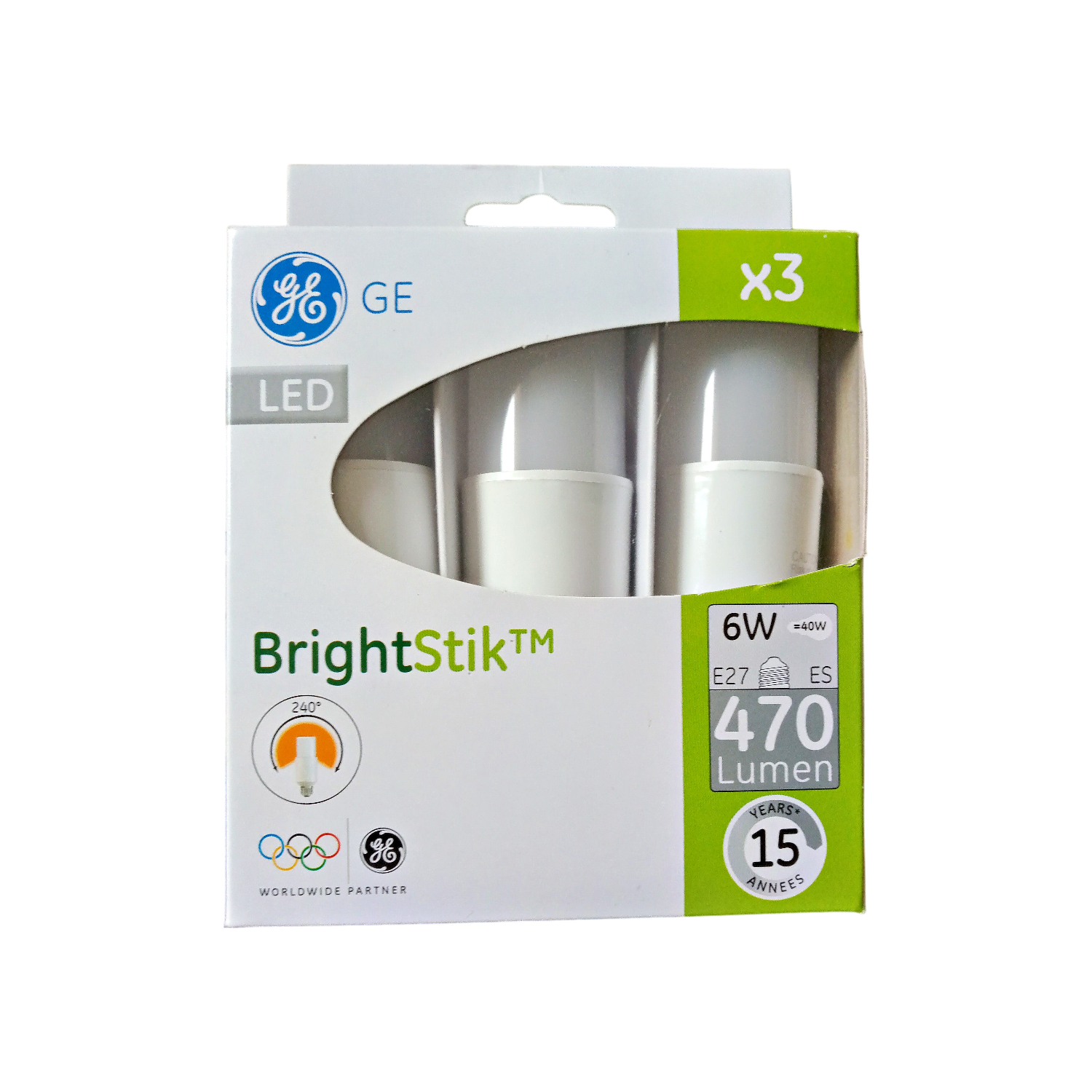 Brightstick 6W lot de 3