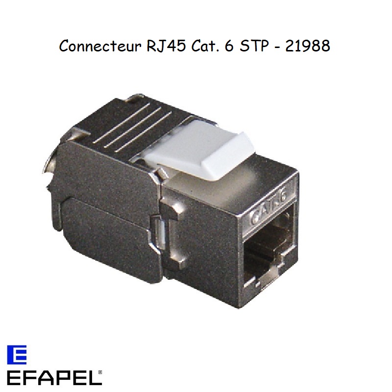 Connecteur RJ45 Cat. 6 STP 21988