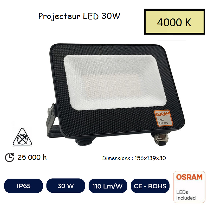 projecteur-led-30w-osram-chip