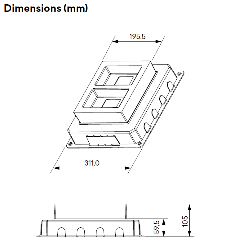 Dimensions 83056