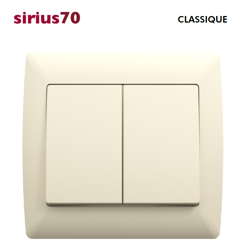 Interrupteur double 70CMF