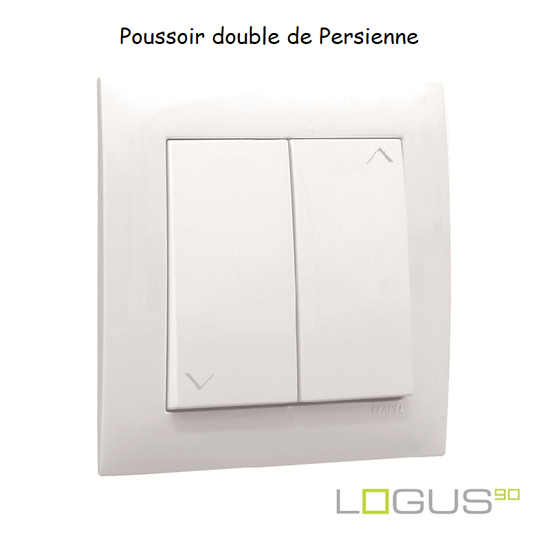 Poussoir double de persienne 21281CBR 21283CBR