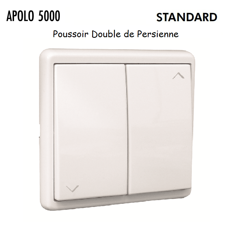 Poussoir double de persienne 50CBR