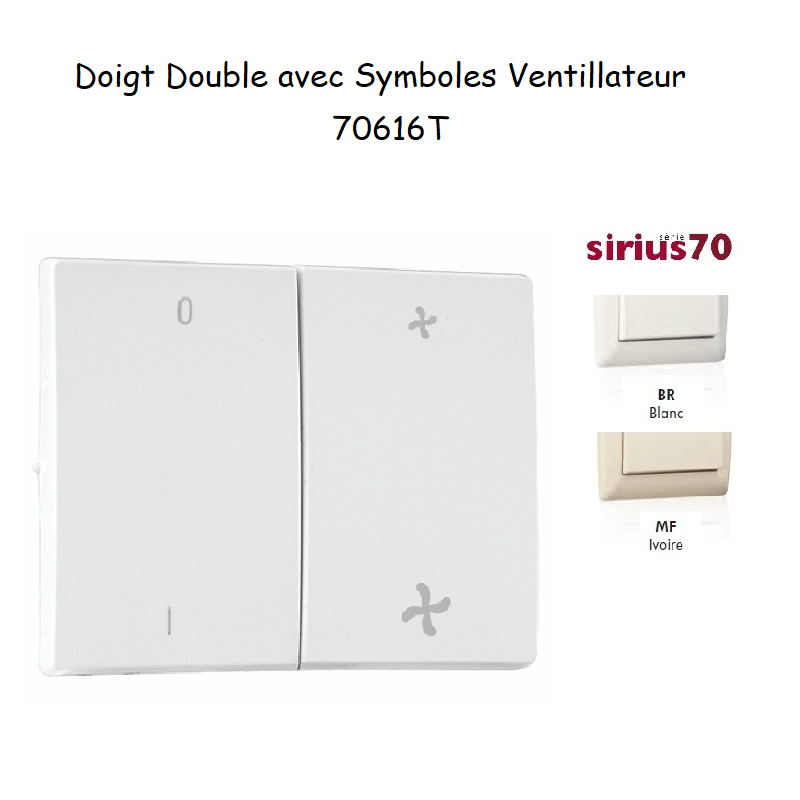 Doigt Double VMC Sirius 70616T