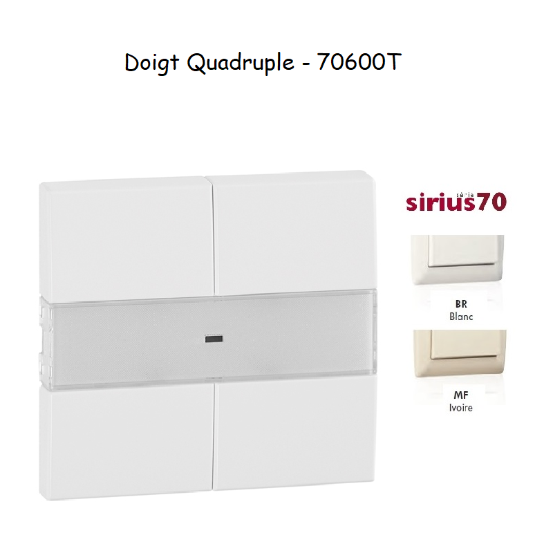 Doigt quadruple Sirius 70600T