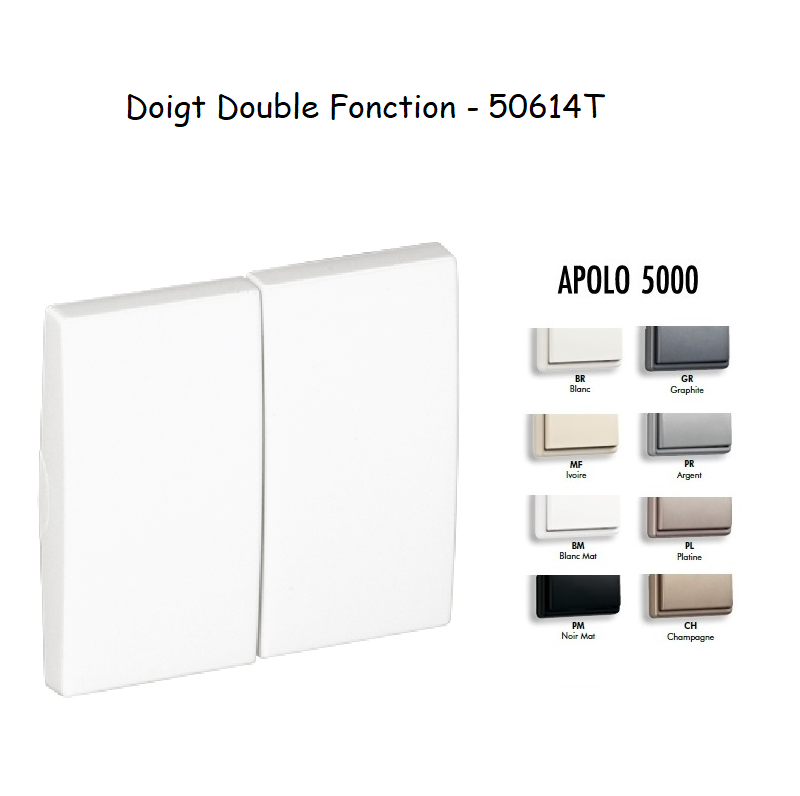 Doigt Double Fonction APOLO5000 50614T