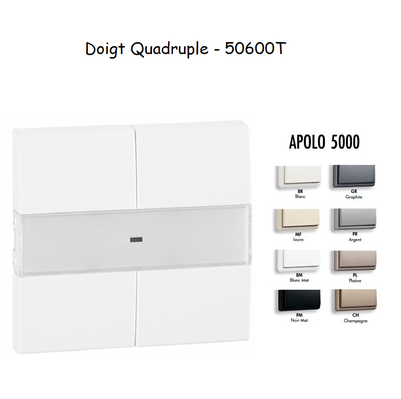 Doigt quadruple APOLO5000 50600T