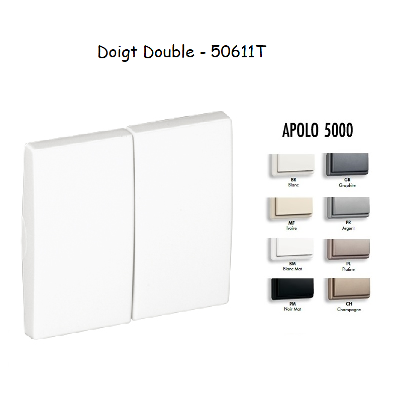 Doigt Double APOLO5000 50611T