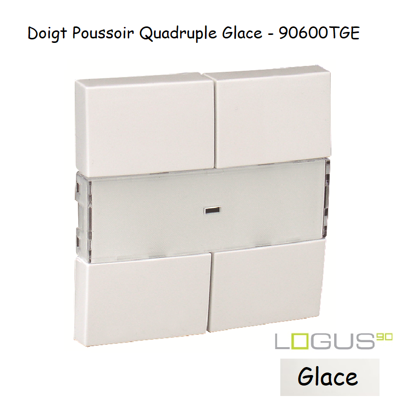 Doigt Quadruple LOGUS 90600TGE Glace