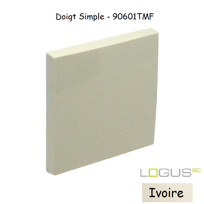 Doigt Simple LOGUS 90601TMF Ivoire