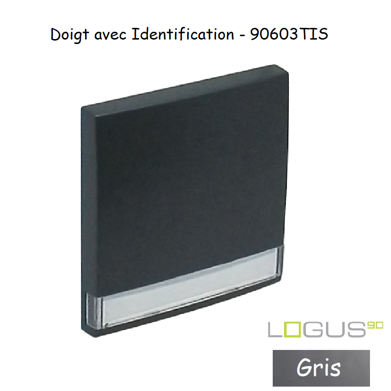 Doigt avec identification Logus 90603TIS Gris