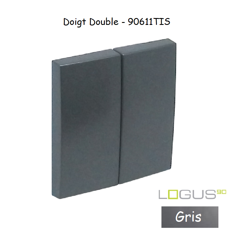 Doigt Double LOGUS 90611TIS Gris