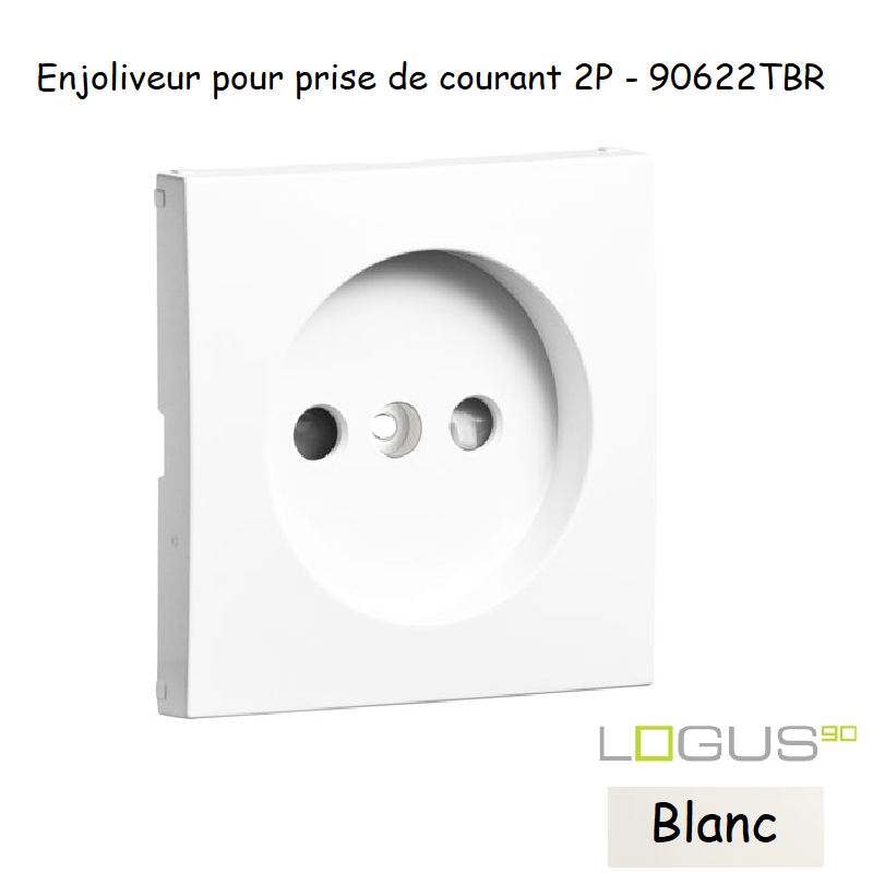 Doigt pour prise de courant LOGUS 90622TBR Blanc