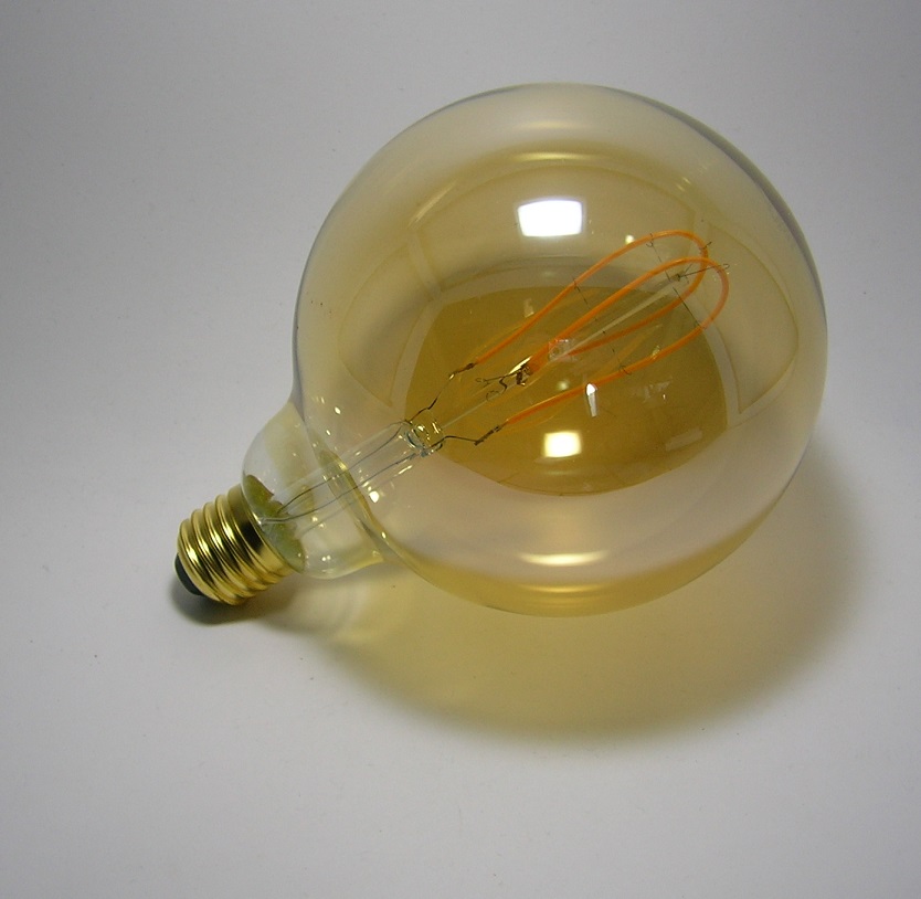 Ampoule LED filament Déco G125 Gold 5W Gradable