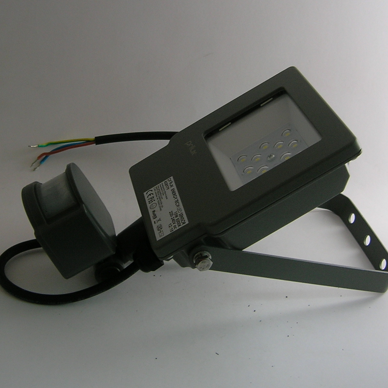Projecteur LED 10W Energy Tech Gris 10W avec détecteur de mouvement-2
