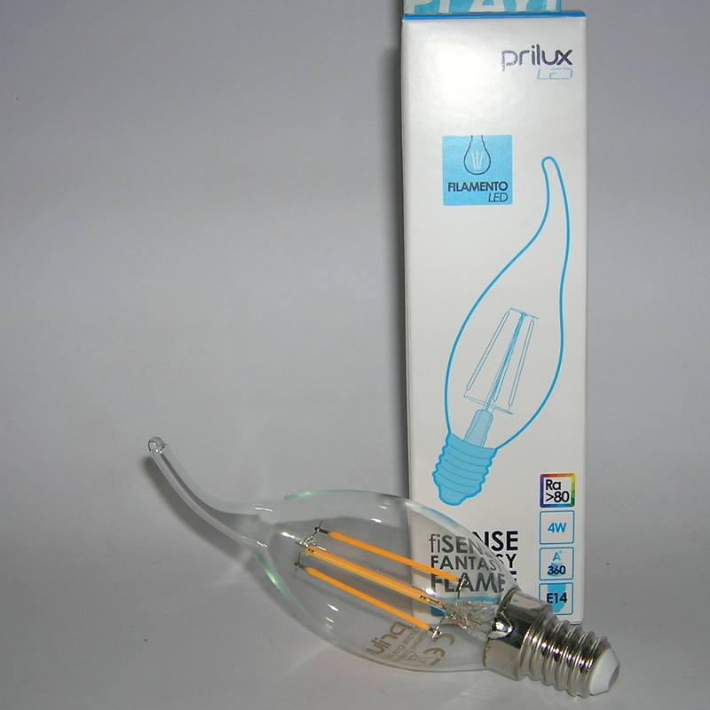 Ampoule LED Filament Flamme Coup de vent 4W