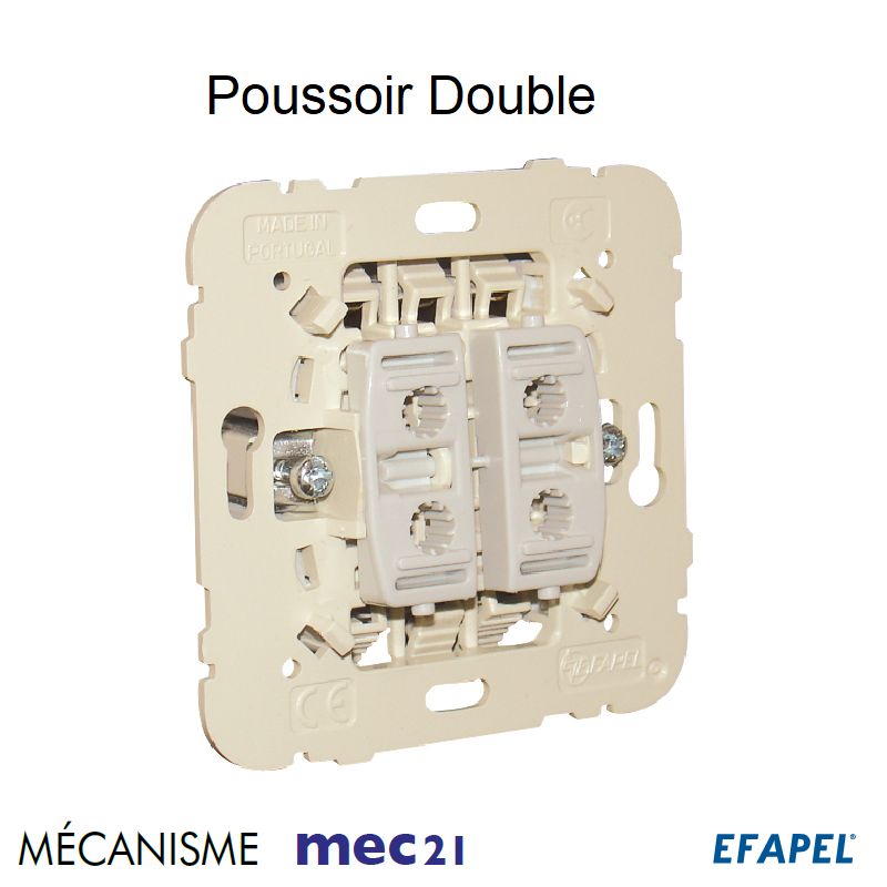 Mécanisme MEC21 Poussoir Double