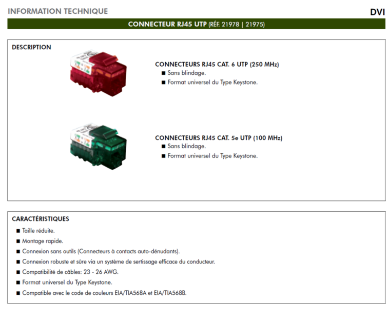 informations-techniques-connecteurs-rj45-utp-21978-ou-21975