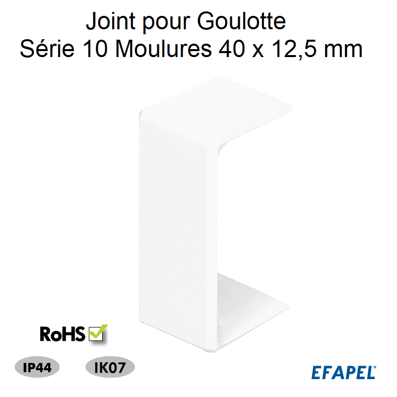 joint pour goulotte série 10 Moulures 40x12,5 10054ABR