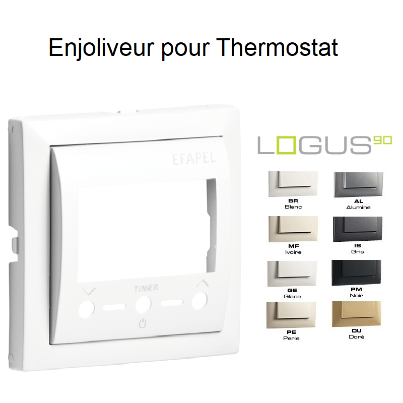 Enjoliveur pour Thermostat Multifonctionnel - LOGUS 90