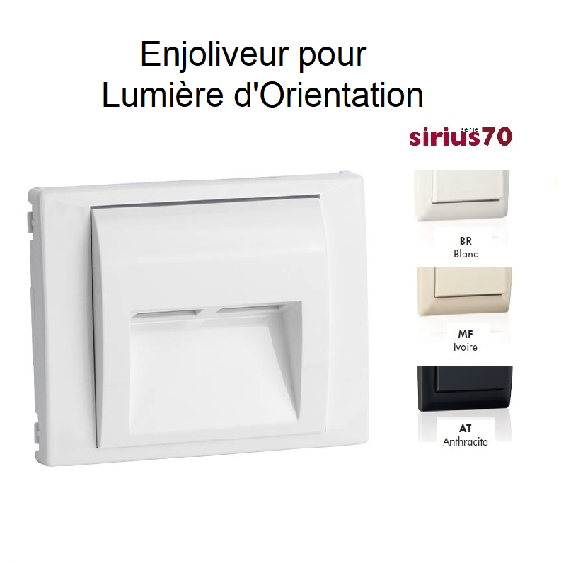 Enjoliveur pour Lumière d\'Orientation - Sirius 70