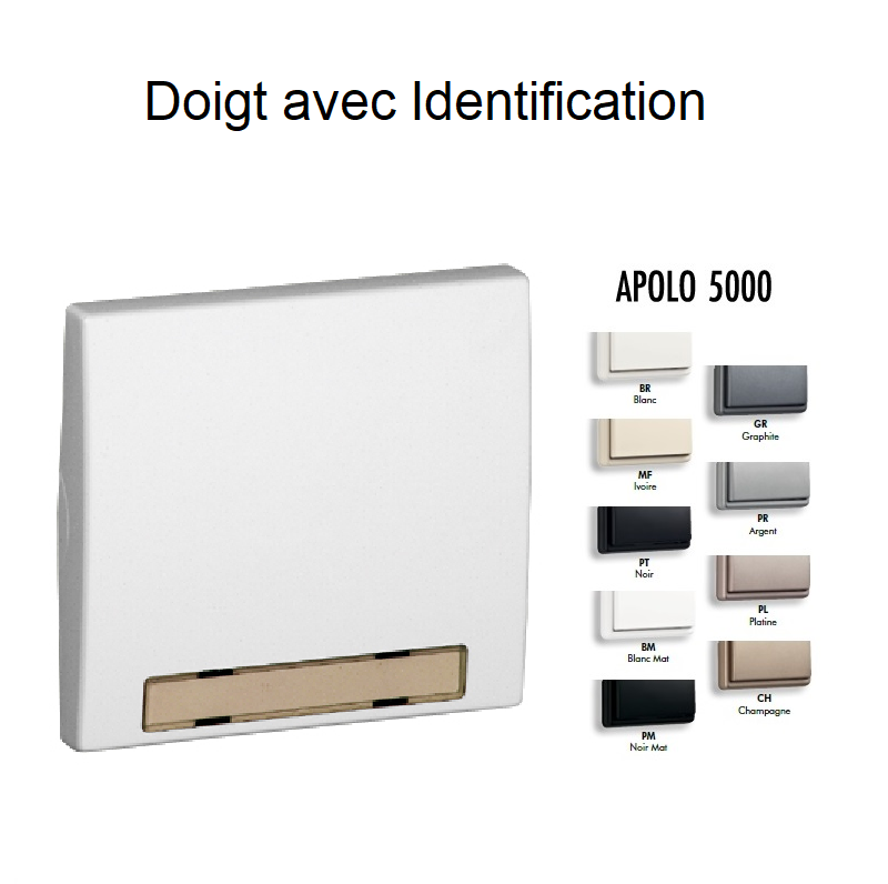 Doigt avec Identification APOLO5000 50603T