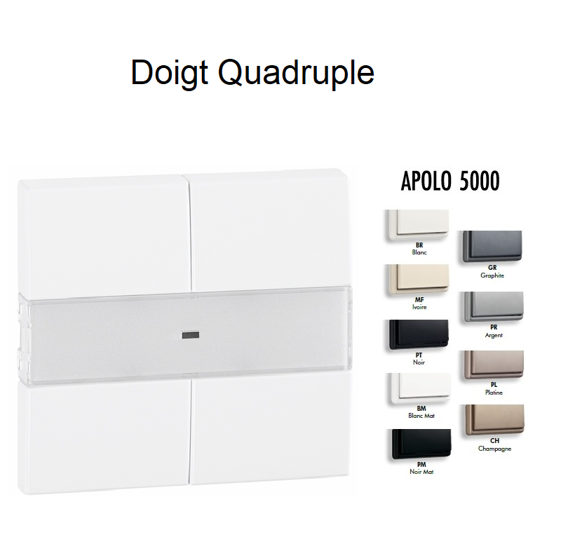 Doigt quadruple APOLO5000 50600T
